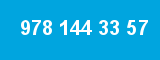 978 144 33 57 978 144 33 57